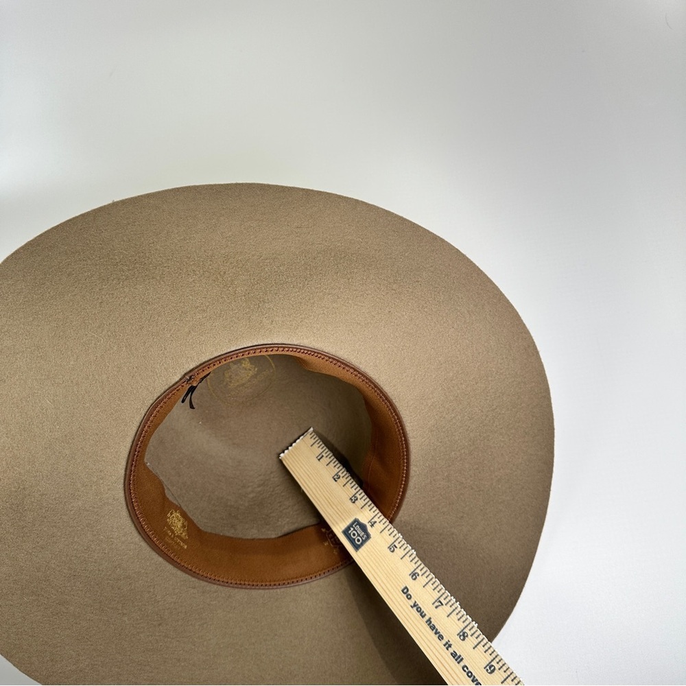 Stetson Women’s Soft Wide Brim Wool Felt Hat Tan Large - Picture 14 of 14